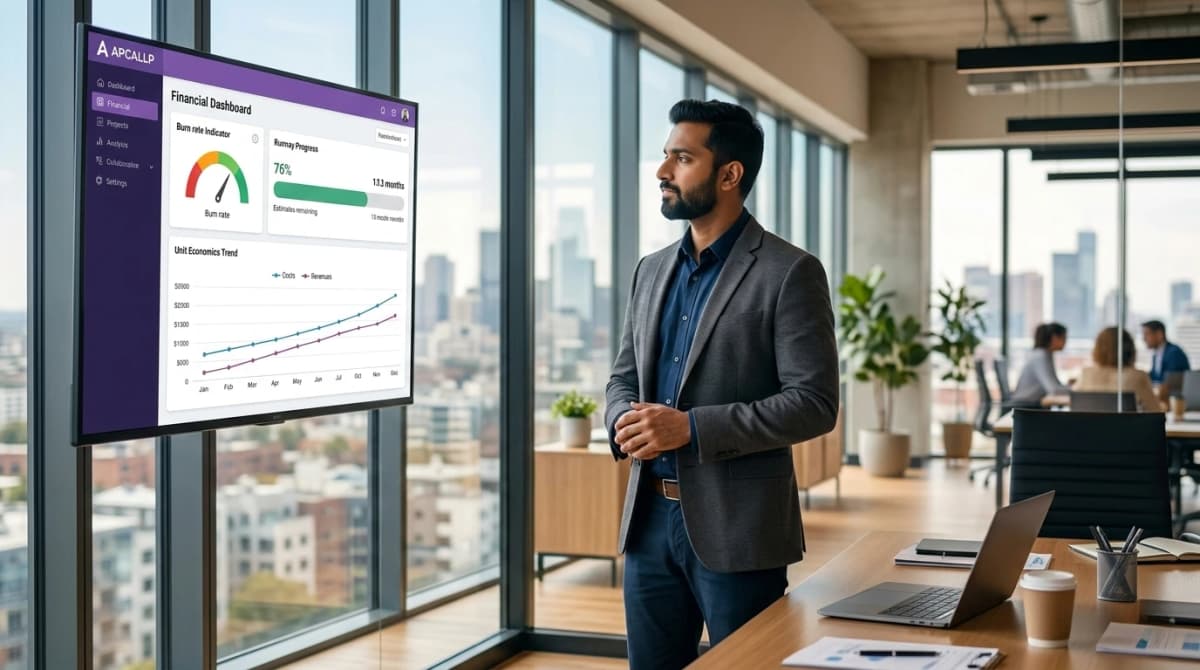 CFO Services for Startups: Burn Rate, Runway, and Unit Economics Control