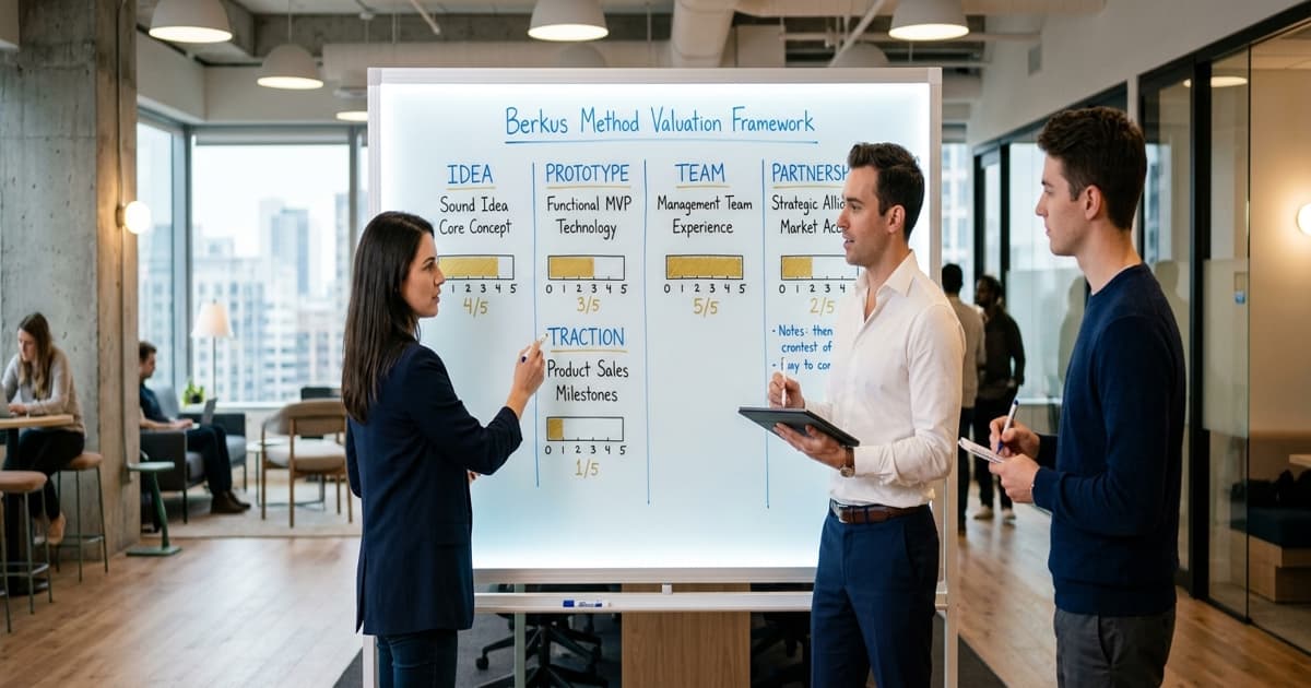 Investment Valuation for Startups: Using the Berkus Method