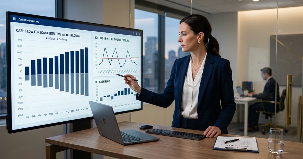 Finance Strategy Consulting: Cash Flow Forecasting for Business Stability